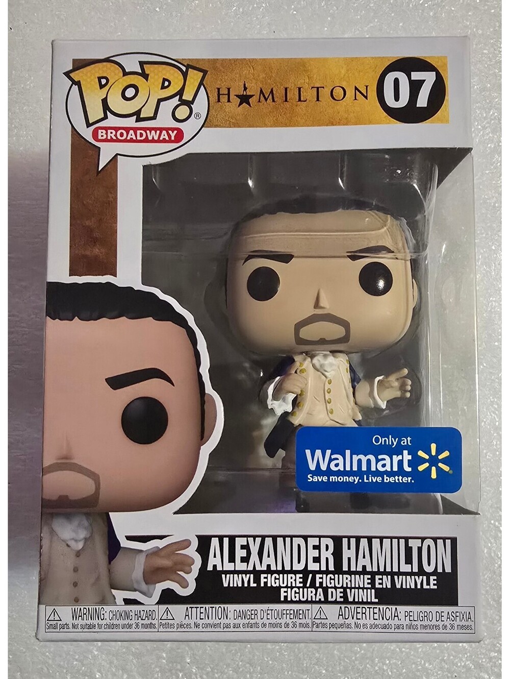 Funko Pop Broadway Hamilton 07 Alexander Hamilton WM Vaulted